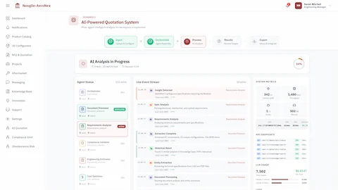 Illustrative preview (sample data, not verified outcomes): Live Processing - Real-time visualization of cost optimization and compliance validation