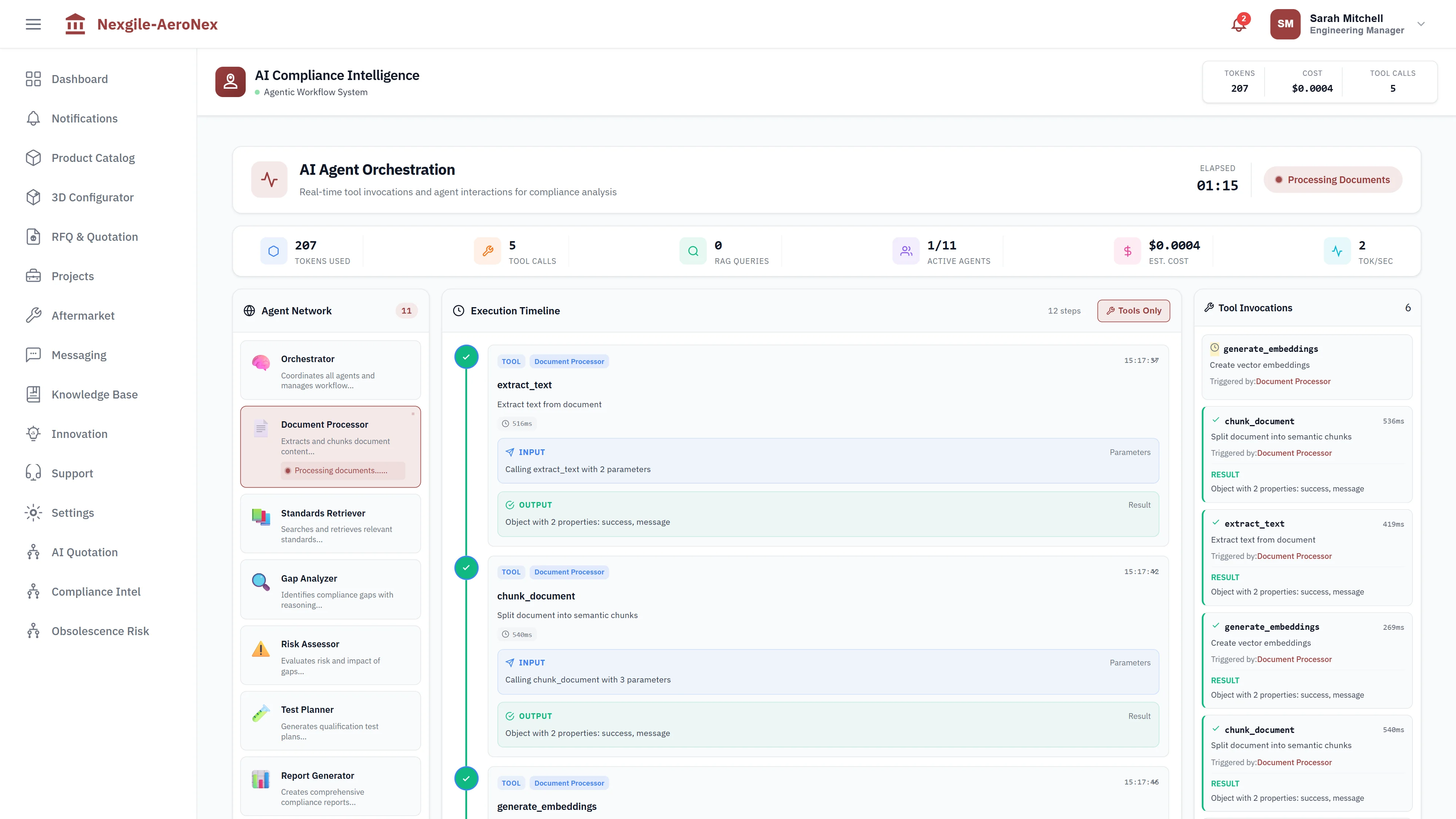 Illustrative preview (sample data, not verified outcomes): Gap Analysis - Real-time compliance gap identification with severity ratings