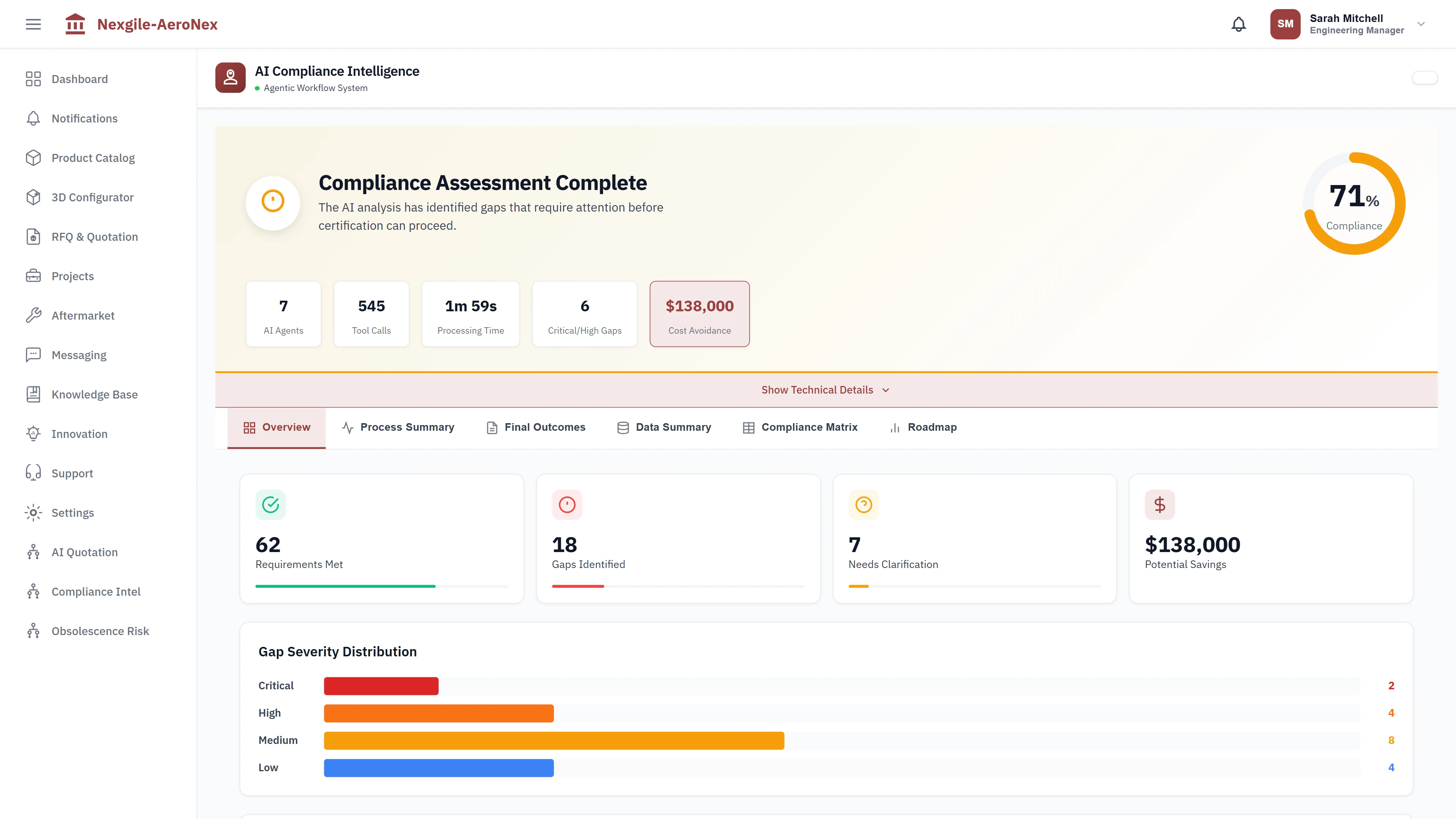 Illustrative preview (sample data, not verified outcomes): Final Report - Qualification roadmap with test plans and cost estimates