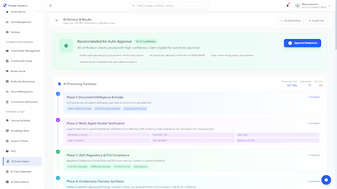 Illustrative preview (sample data, not verified outcomes): AI Decision Summary