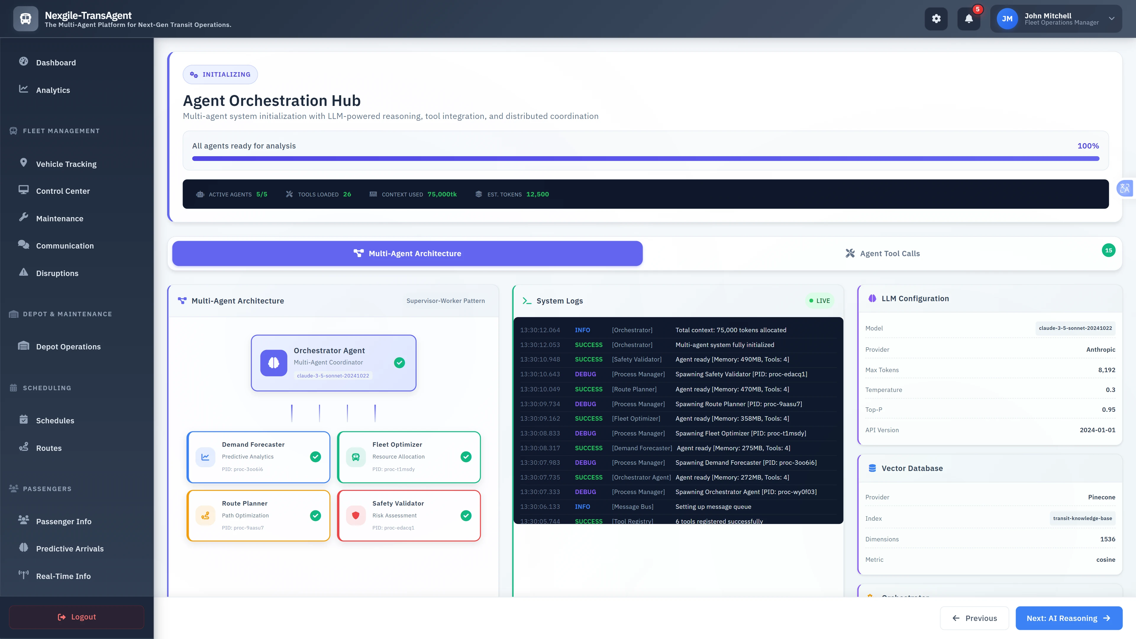Illustrative preview (sample data, not verified outcomes): Agent Orchestration Hub